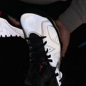 Jordan Athletic Shoes - Black, White, Red